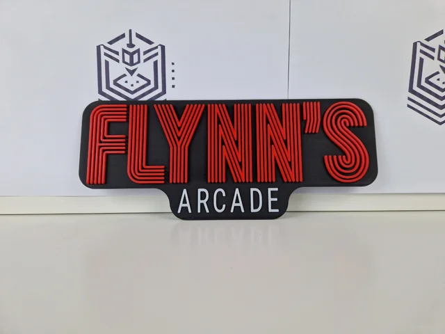 Cartel Flynn's Arcade - Película Tron